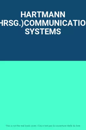 Couverture du produit · HARTMANN (HRSG.)COMMUNICATION SYSTEMS