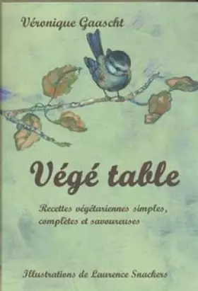 Couverture du produit · Végé table