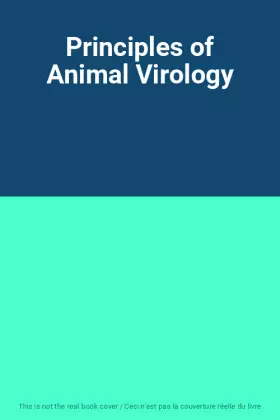 Couverture du produit · Principles of Animal Virology