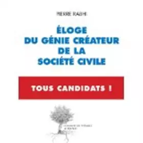 Couverture du produit · Eloge du génie créateur de la société civile