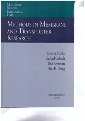 Couverture du produit · Methods in Membrane and Transporter Research (Molecular Biology Intelligence Unit)