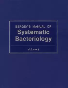 Couverture du produit · Bergey's Manual of Systematic Bacteriology