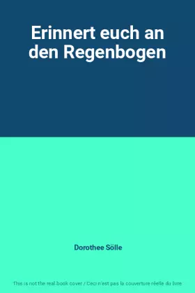 Couverture du produit · Erinnert euch an den Regenbogen