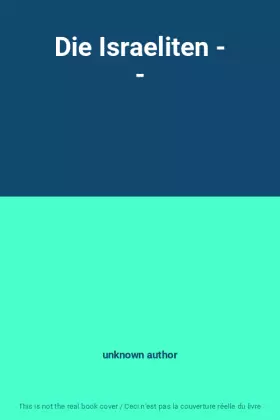 Couverture du produit · Die Israeliten - -