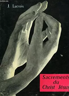 Couverture du produit · SACREMENT DU CHRIST JESUS