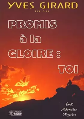 Couverture du produit · Promis a la gloire toi