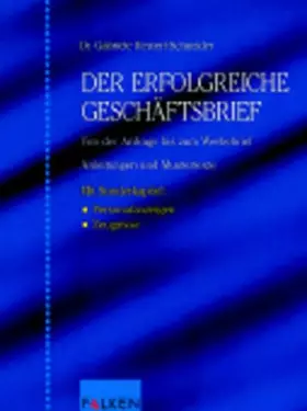 Couverture du produit · Der erfolgreiche Geschäftsbrief