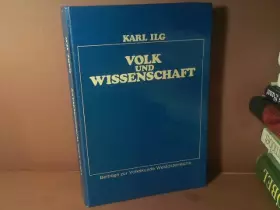 Couverture du produit · Volk und Wissenschaft. Beiträge zur Volkskunde Westösterreichs.