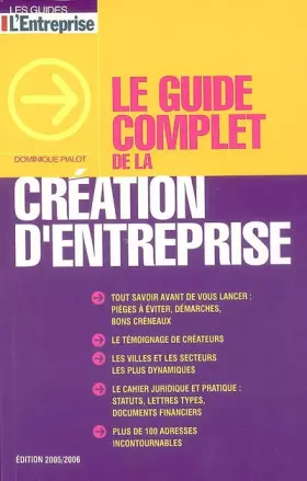 Couverture du produit · Le guide complet de la création d'entreprise