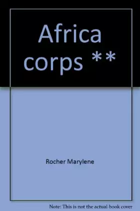Couverture du produit · Africa corps