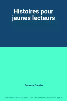 Couverture du produit · Histoires pour jeunes lecteurs