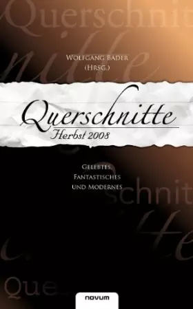 Couverture du produit · Querschnitte Herbst 2008