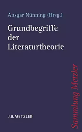 Couverture du produit · Grundbegriffe der Literaturtheorie.