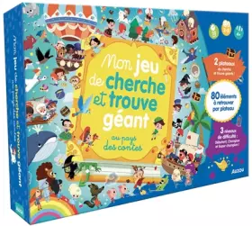 Couverture du produit · MON JEU DE CHERCHE ET TROUVE GÉANT AU PAYS DES CONTES