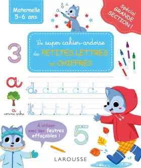 Couverture du produit · Mon super cahier ardoise GS - Petites lettres - Chiffres