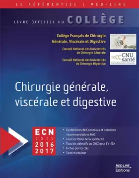 Couverture du produit · Chirurgie générale, viscérale et digestive