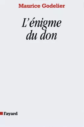 Couverture du produit · L'Enigme du don