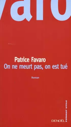 Couverture du produit · On ne meurt pas  on est tue