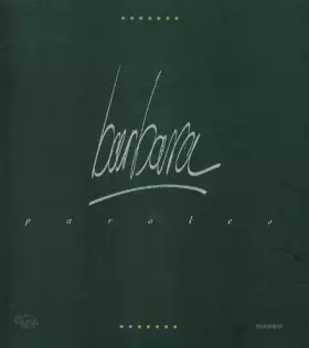 Couverture du produit · Barbara paroles