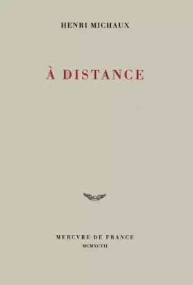 Couverture du produit · A distance