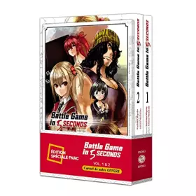 Couverture du produit · Battle Game in 5 Seconds - pack spécial vol. 01 et 02 + carnet de notes offert