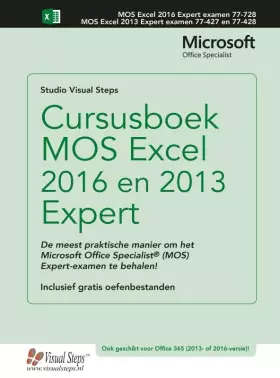 Couverture du produit · Cursusboek MOS Excel 2016 en 2013 Expert