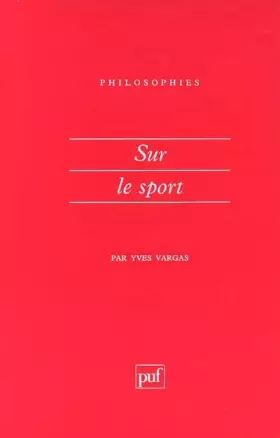 Couverture du produit · Sur le sport