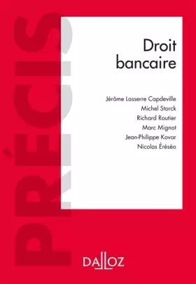Couverture du produit · Droit bancaire - 1ère édition