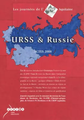 Couverture du produit · URSS et Russie: Actes 2008