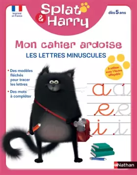 Couverture du produit · Splat Mon cahier ardoise - Lettres Minuscules dès 5 ans