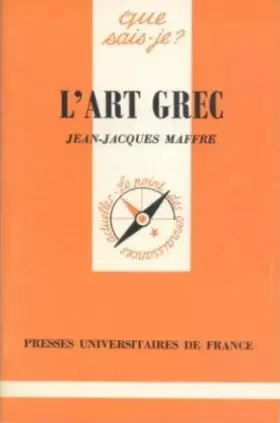 Couverture du produit · L'art grec