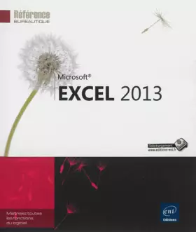 Couverture du produit · Excel 2013