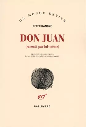 Couverture du produit · Don Juan: (raconté par lui-même)