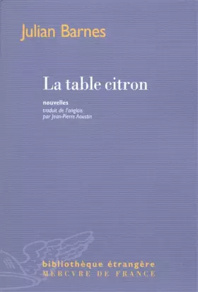 Couverture du produit · La table citron