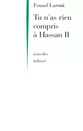 Couverture du produit · Tu n'as rien compris à Hassan II