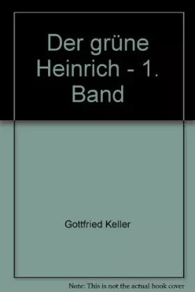 Couverture du produit · Der grüne Heinrich - 1. Band - bk1256