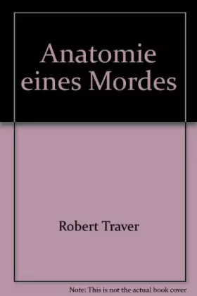 Couverture du produit · Anatomie eines Mordes - bk1429