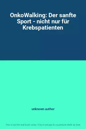 Couverture du produit · OnkoWalking: Der sanfte Sport - nicht nur für Krebspatienten
