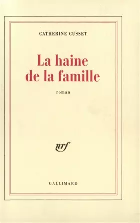 Couverture du produit · La Haine de la famille