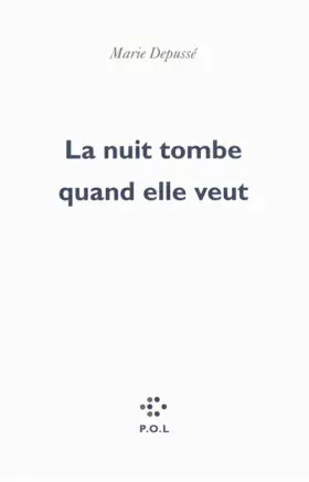 Couverture du produit · La nuit tombe quand elle veut
