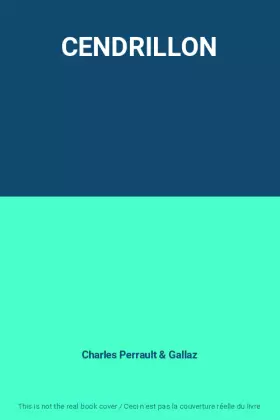 Couverture du produit · CENDRILLON