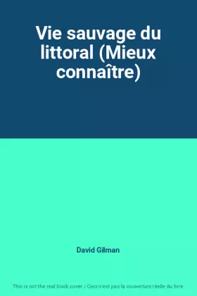 Couverture du produit · Vie sauvage du littoral (Mieux connaître)