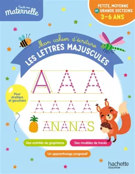 Couverture du produit · Toute ma maternelle - Mon cahier d'écriture : les lettres majuscules