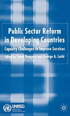 Couverture du produit · Public Sector Reform in Developing Countries: Capacity Challenges to Improve Services