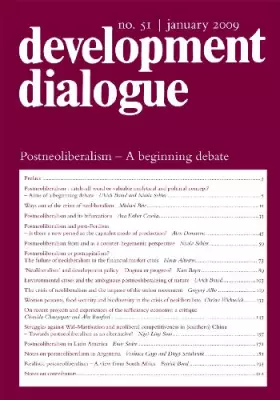Couverture du produit · Postneoliberalism A beginning debate
