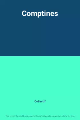 Couverture du produit · Comptines
