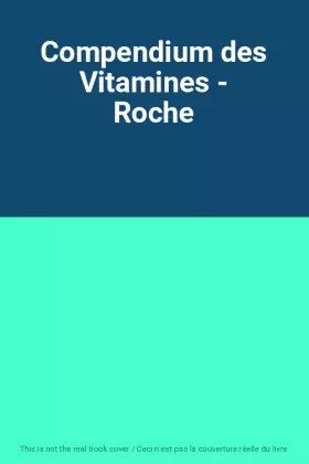 Couverture du produit · Compendium des Vitamines - Roche