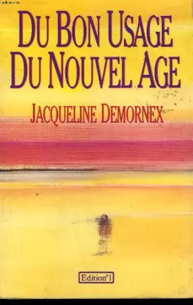 Couverture du produit · Du bon usage du nouvel age