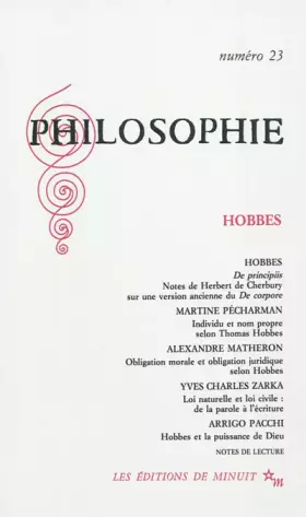 Couverture du produit · Philosophie