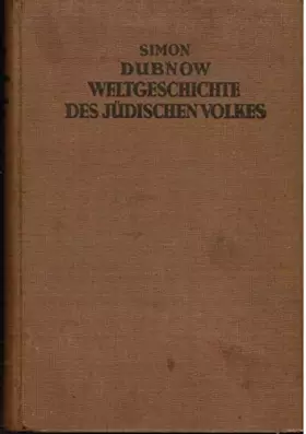 Couverture du produit · Weltgeschichte des jüdischen Volkes - Bd. 6 [Erste Periode] : Die Geschichte des jüdischen Volkes in der Neuzeit : Das 16. und 